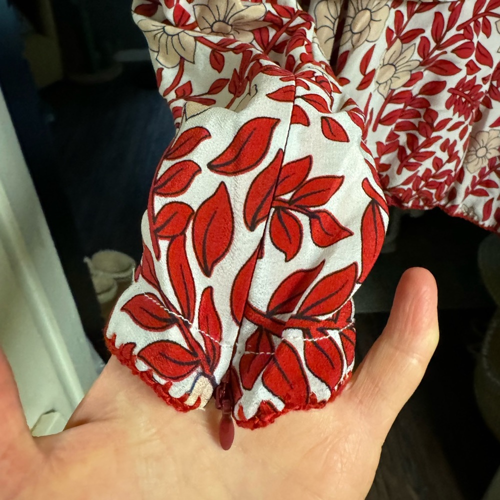 Chasing Unicorns Silk Jacket Large - image 3